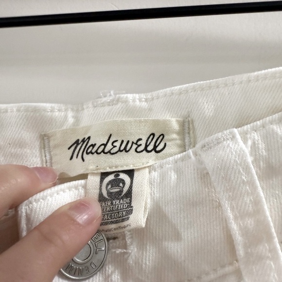 Madewell White the curvy perfect vintage jean sz 30 - Picture 9 of 11